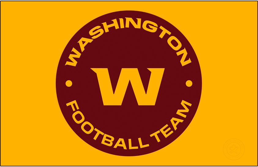 Washington Football Team 2020-Pres Alternate Logo 04 iron on paper